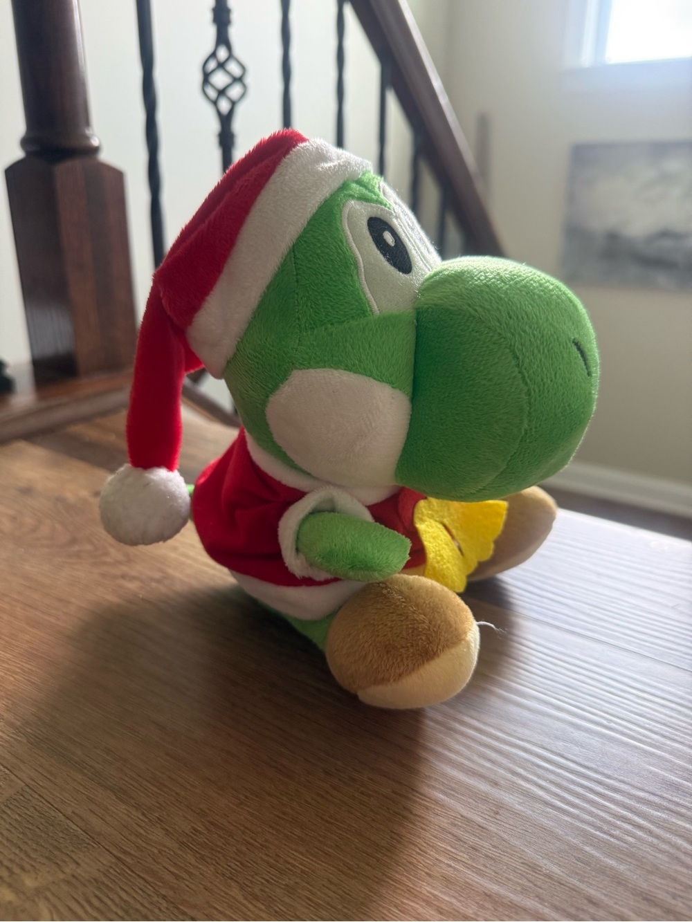 Christmas Yoshi plush